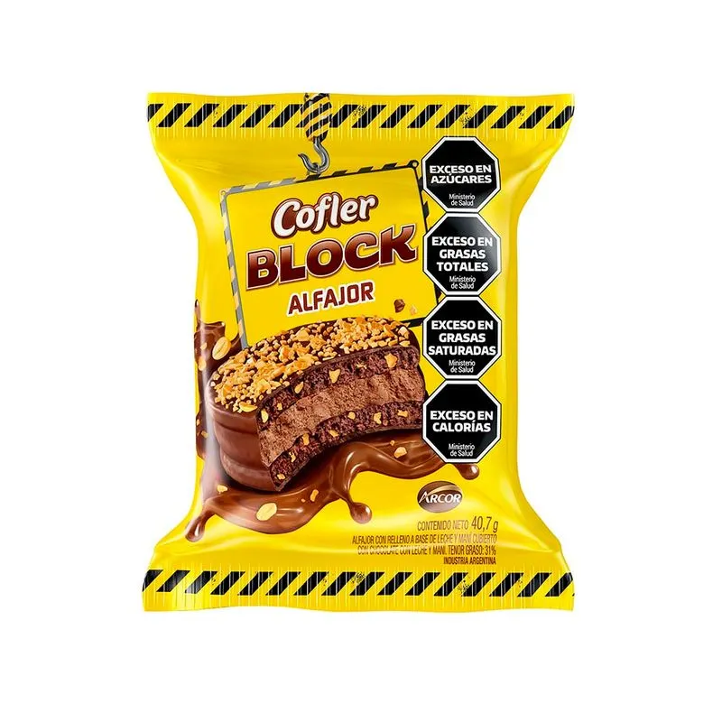 Alfajor Cofler Block 40 G