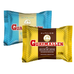 Alfajor Blanco/Negro Guaymallén 38 G