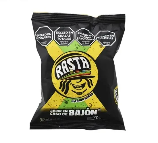 Alfajor Rasta Negro 70 G