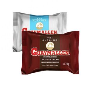 Alfajor Blanco/Negro Triple Guaymallén 70 G