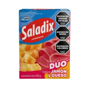 Saladix Dúo Jamón-Queso 80 G