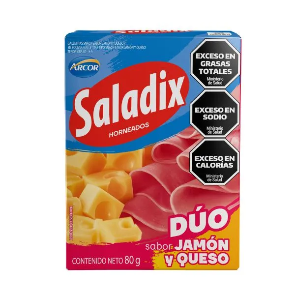 Saladix Dúo Jamón-Queso 80 G